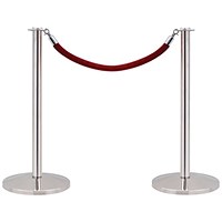Stewart Superior Economy Rope Stand and Base Chrome