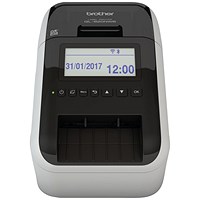 Brother QL-820NWBc Network Label Printer, Desktop