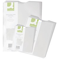 Q-Connect A5 Card Holder - Pack of 100 Q-Connect A5 Card Holder - Pack of 100