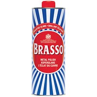 Brasso Liquid Polish, 1 Litre, Pack of 6