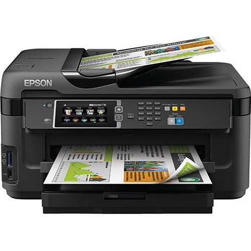 Epson Workforce Wf 7610 Dwf Colour Multifunction Wi Fi Inkjet Printer A3 6831