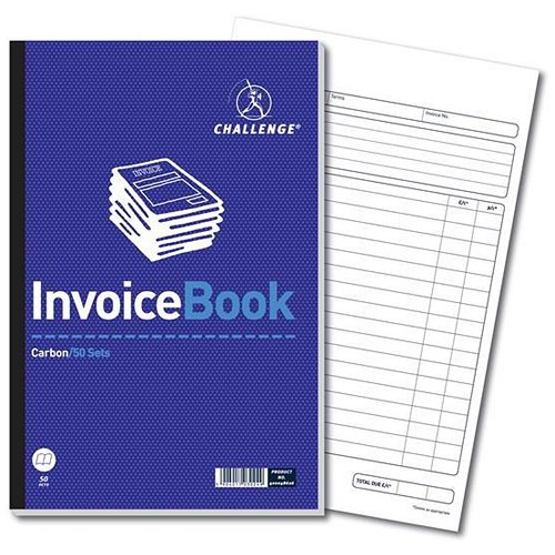 Challenge Carbon Invoice Duplicate Book Without Vat X Mm