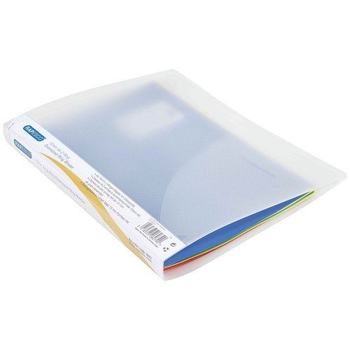 Rapesco 2-ring Binder   15mm Capacity   A4+   Clear   Pack Of 10