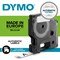 Dymo 53713 D1 Tape, Black on White, 24mmx7m