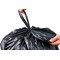 Robinson Young Le Cube Medium Duty Refuse Sacks, 100 Litre, Black, Pack of 75