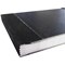 Silvine Casebound Pocket Notebook, 127x82mm, Ruled, 160 Pages, Black, Pack of 12