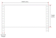 Dot Matrix Printer Paper Size