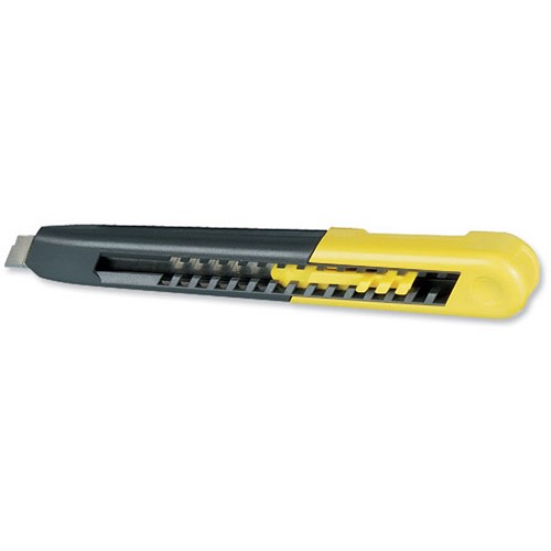 Stanley Heavy-duty Knife with ABS Plastic Body with 9mm Snap-Off Blade