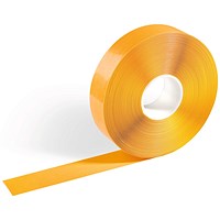 Durable Duraline Slip-Resistant Floor Marking Tape, 50mm x 30m, Yellow