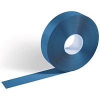 Durable Duraline Slip-Resistant Floor Marking Tape, 50mm x 30m, Blue