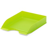 Durable Stackable Letter Tray Document Organiser Paper File, A4+, Green