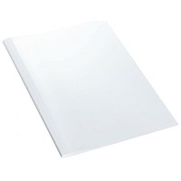 Leitz Thermal Binding Covers, 240gsm, 6mm, A4, White, Pack of 100