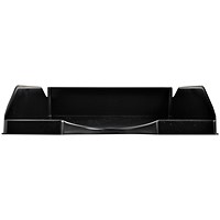 Exacompta Ecotray Letter Tray 345 x 255 x 65mm Black -