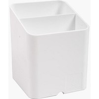 Exacompta Pen-Cube Pen Pot, White