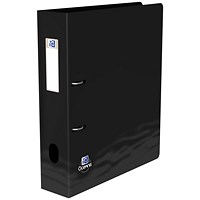 A4 Oceanis 70mm Lever Arch File Black -