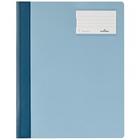 Durable A4+ Presentation Document Project Folder Report File, Blue, Pack of 25