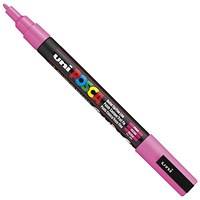 Posca PC-3M Paint Marker Water Based Fine Line Width 0.9 mm - 1.3 mm Pink (Single Pen) -