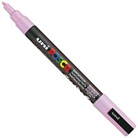 Posca PC-3M Paint Marker Water Based Fine Line Width 0.9 mm - 1.3 mm Light Pink (Single Pen) -