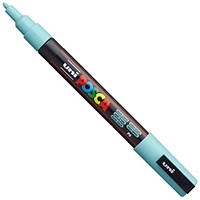 Posca PC-3M Paint Marker Water Based Fine Line Width 0.9 mm - 1.3 mm Aqua Green (Single Pen) -