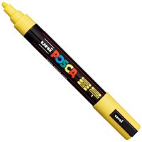 Posca PC-5M Paint Marker Water Based Medium Line Width 1.8 mm - 2.5 mm Yellow (Single Pen) -