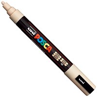 Posca PC-5M Paint Marker Water Based Medium Line Width 1.8 mm - 2.5 mm Beige (Single Pen) -