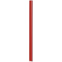 Durable Spinebar, 6mm, Up to 60 A4 Sheets, Red, Pack of 100