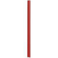 Durable Spinebar, 6mm, Up to 60 A4 Sheets, Red, Pack of 50