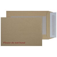 Blake Everyday Envelopes C5 Manilla Pocket Peel and Seal Board Back 120gsm 229x162mm (Pack 125) - 5112