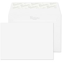 Blake Premium Business Envelopes C6 Diamond White Laid Wallet Plain Peel and Seal 120gsm 114x162mm (Pack 50)