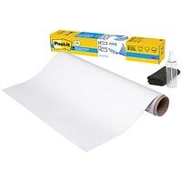 Post-it Easy Erase Whiteboard Roll, 1219 x 2420mm, Pack of 6