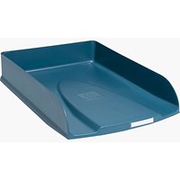 Exacompta Neo Deco Letter Tray 346 x 255 x 65mm Duck Blue (Each) -