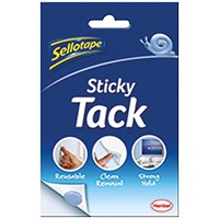 Sellotape Sticky Tack Reusable Adhesive 45g -