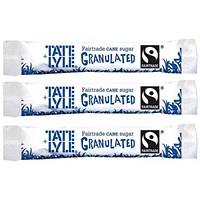 Tate & Lyle Fairtrade White Sugar Stick (Pack 1000) -