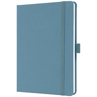 Sigel Jolie Notebook, A5, Ruled, 192 Pages, Powder Blue