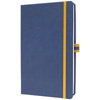 Sigel Linescape Notebook, A5, Squared, 176 Pages, Blue