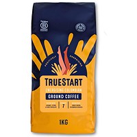 TrueStart Coffee Energising Colombian Ground Coffee, 1kg