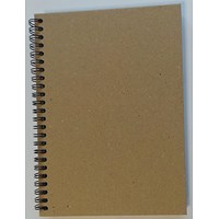 ValueX A5 Wirebound Hard Cover Noteboook Recycled Ruled 160 Pages (Pack 5)