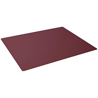 Durable Smooth Non-Slip Desk Mat LapTop PC Keyboard Mouse Pad, 53x40 cm, Red