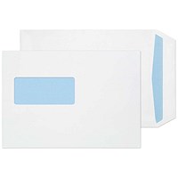 ValueX Everyday Envelopes C5 White Pocket Window Self Seal 90gsm 229x162mm (Pack 500) -