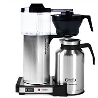 Moccamaster CDT Grand Professional Coffee Maker, Silver