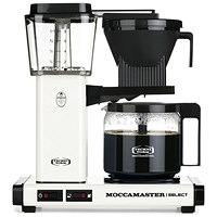 Moccamaster KBG Select Coffee Maker, Off White