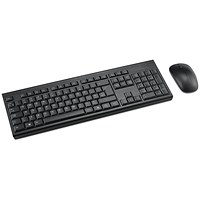 Kensington KM150 EQ Keyboard and Mouse Set, Wireless, Black