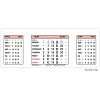 At-A-Glance 2025 Calendar Refill, 210x80mm