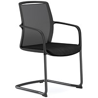 Atelier CT Black Visitors Chair