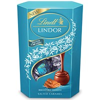 Lindt Lindor Cornet Salted Caramel Chocolate, 200g