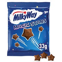 Milky Way Magic Stars Milk Chocolate Bag, 33g, Pack of 36