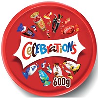 Celebrations Chocolate Tub, 600g