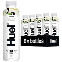 Huel Vanilla Complete Meal Drink, 500ml, Pack of 8