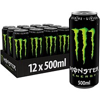 Monster Energy Original Green, 12x500ml Cans