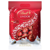 Lindt Lindor Mini Truffles, Milk Chocolate, 80g